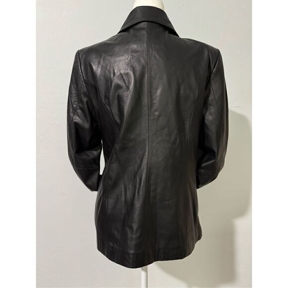 Jacqueline Ferrar black leather Lambskin L - Picture 8 of 9
